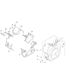 Part Location Diagram of KH-25-154-11-S Cub Cadet Clip, Repair (Speed Nut)